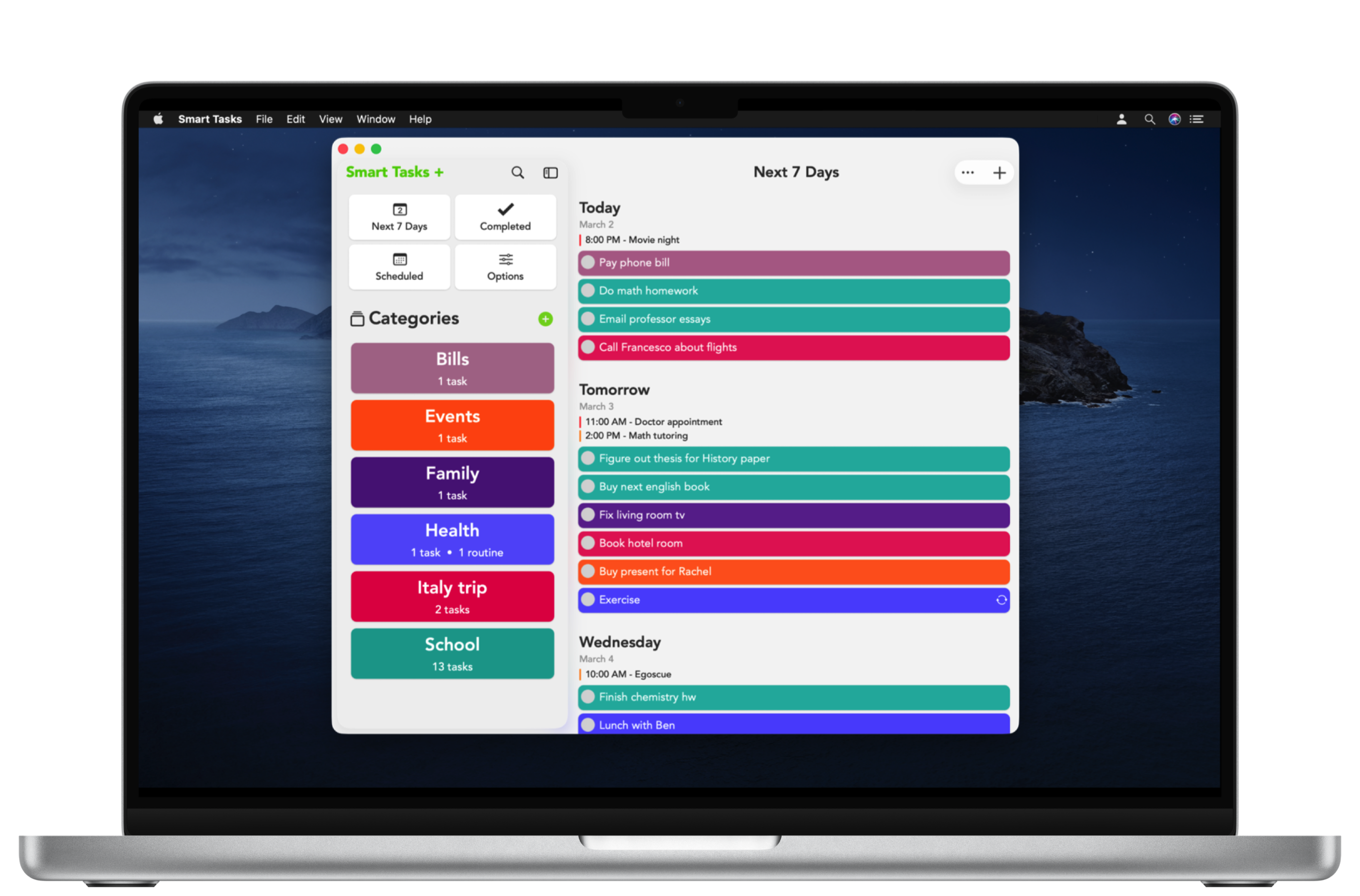 Smart Tasks on Mac